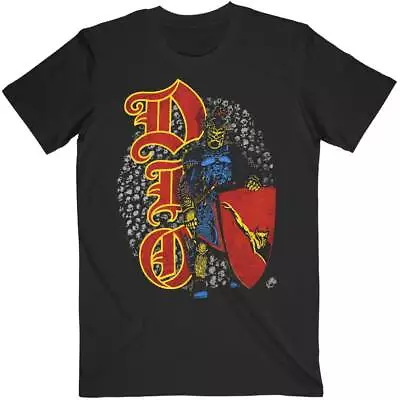 Buy Dio 'Skull Warrior' (Black) T-Shirt NEW OFFICIAL • 16.59£