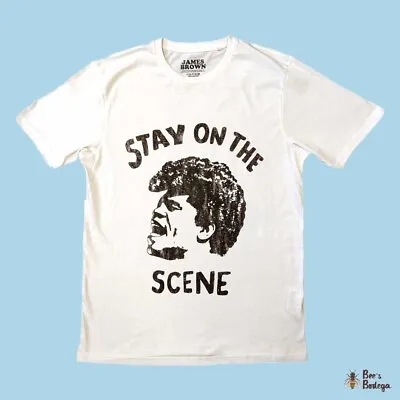 Buy James Brown ‘Stay On The Scene’ Retro Style T-Shirt *Official Merch’* • 18.99£