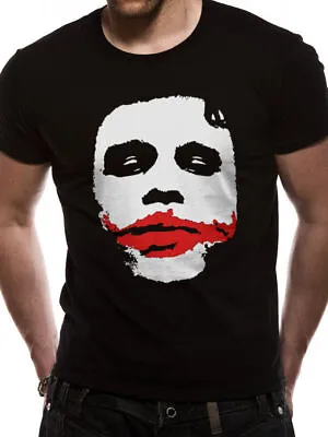 Buy DC THE DARK KNIGHT Big Face The Joker Licensed Size L T-Shirt Men's / Unisex • 14£