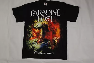 Buy Paradise Lost Draconian Times 2011 Tour T Shirt New Official Rare • 12.99£
