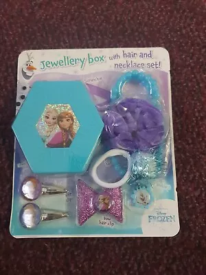 Buy Disney Frozen Jewellery Box With Hair Accessories • 19.99£