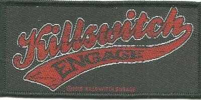 Buy KILLSWITCH ENGAGE Baseball Logo 2018 - WOVEN SEW ON PATCH Official Merch LOOSE • 3.99£