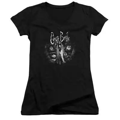 Buy Corpse Bride Bride To Be - Juniors V-Neck T-Shirt • 27.55£