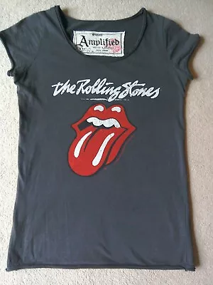 Buy Amplified The Rolling Stones Vintage Tongue T-Shirt - Size Small -Good Condition • 14£