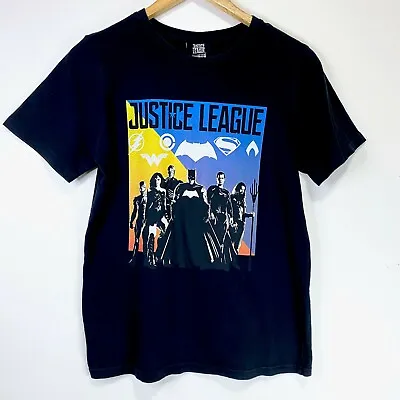 Buy Justice League Graphic T Shirt Size Kids 14 DC Comics Aquaman Batman Movie Merch • 7.78£