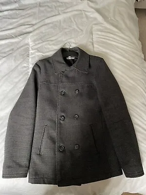Buy Topman Grey Coat (Small) • 10£