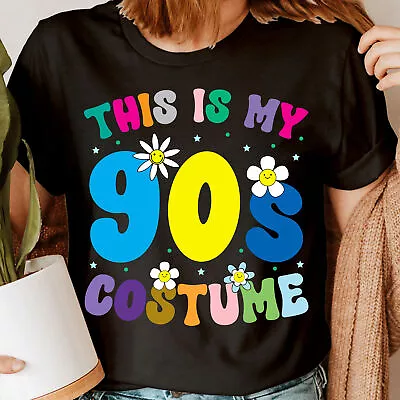 Buy This Is My 90s Costume 1990s Fancy Dress Girls Night Party Womens T-Shirts #DNE • 9.99£