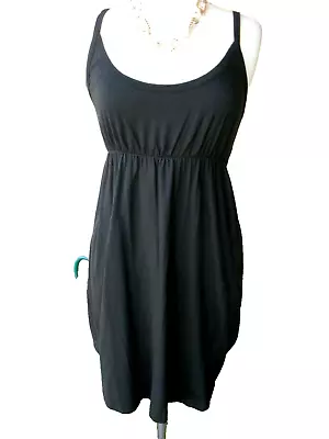 Buy MICHAEL STARS Black Tunic Mini Dress Retro Goth Indie Rockabilly Coastalcore O/S • 36.85£