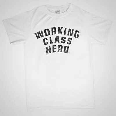 Buy JOHN LENNON Working Class Hero Vintage Inspired T Shirt • 19.99£