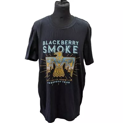 Buy Gildan Blackberry Smoke Like An Arrow European Tour T-Shirt Large • 12£