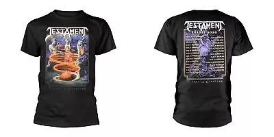 Buy Testament - Titans Of Creation (Colour) Europe 2020 Tou (NEW SMALL MENS T-SHIRT) • 17.20£