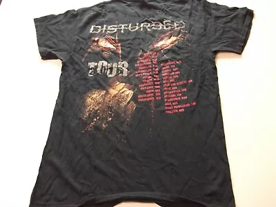 Buy Disturbed Immortalized Mens T-Shirt 2016 World Tour - Medium Black • 12£