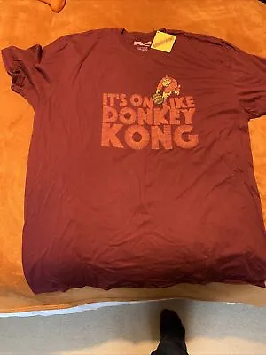 Buy Donkey Kong  T-Shirt  (SIZE 2 XL) Primark NEW With Tags - Retro Nintendo DK • 14£