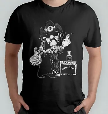 Buy Lemmy Motorhead Caricature Sketch Design T-Shirt • 11.99£