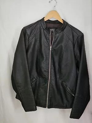 Buy Torrid Faux Leather Moto Jacket Size 1 • 28.42£