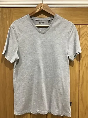 Buy Burton Mens Short Sleeved V Necked T-shirt Colour Grey Size Small Bnwot’s • 2.99£