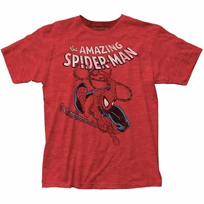 Buy Amazing Spider-man Red T-shirt Small Size 100% Cotton High Quality Mens Clothes • 34.76£