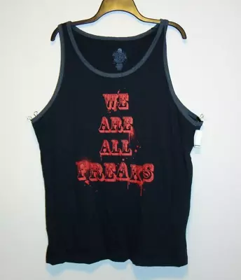 Buy HHN Halloween Orlando American Horror Story We Are All Freaks Tank Shirt 2XL NEW • 17.04£