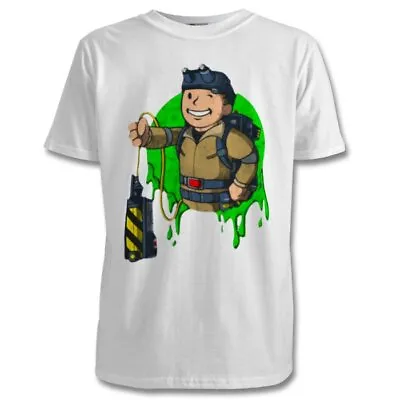 Buy Fallout Ghostbusters Parody T Shirt - Size S M L XL 2XL - Multi Colour • 19.99£