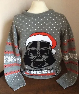 Buy Small 39  Inch Darth Vader Star Wars Christmas Xmas Jumper / Sweater By Numskull • 29.99£