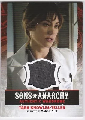 Buy Sons Of Anarchy Maggie Siff As Tara Wardrobe Costume Trading Card #W17 • 16.49£