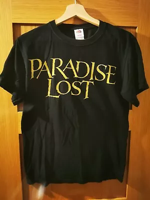 Buy Paradise Lost T Shirt Size Small Back Print Front Spellout Cotton  • 17.99£