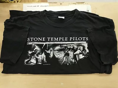 Buy Stone Temple Pilots Concert American Tour Tee Shirt 2001 Cygnus XL Black  • 75.71£