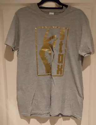 Buy Stax Records Logo T Shirt - Gildan 'Softstyle' Brand - Grey - UK. Size M • 9.75£