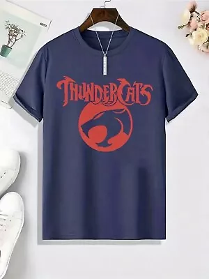 Buy Thundercats Print, Men's Graphic T-shirt, Casual Comfy Tees - Size: UK 2XL • 12£