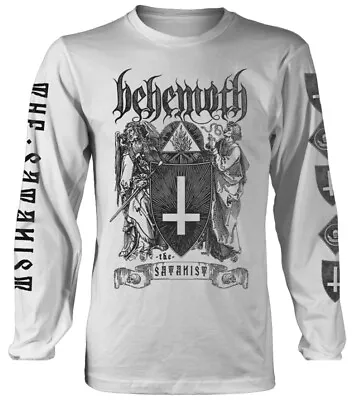 Buy Behemoth The Satanist White Long Sleeve Shirt OFFICIAL • 30.39£