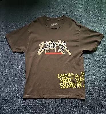 Buy Travis Scott Utopia T-shirt Brown Size L • 45.99£