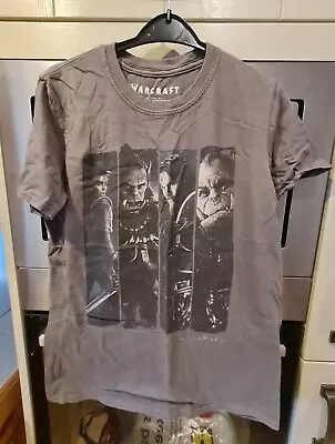 Buy Warcraft Unisex Grey T Shirt M • 6£