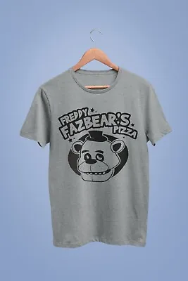Buy Funny Gamer T Shirt FREDDY FAZBEAR'S PIZZA Five Nights Video Gaming Horror Top • 12.95£