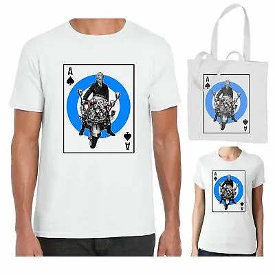 Buy Ace Face Playing Card Mod Target Scooter T Shirt -  Quadrophenia The Who • 12.95£
