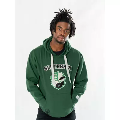 Buy Slytherin Adult Harry Potter Deluxe Hoodie Official Jumper Adults Hoody Mens Lad • 34.99£