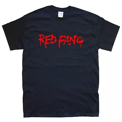 Buy RED FANG T-SHIRT Sizes S M L XL XXL Colours Black, White   • 15.59£