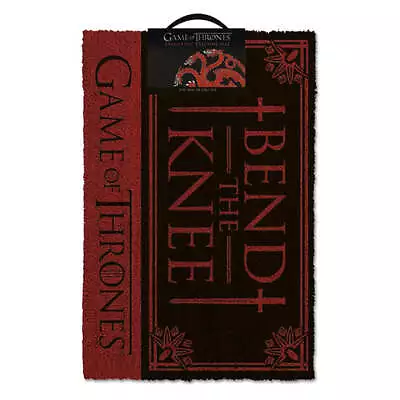 Buy Game Of Thrones Doormat Bend The Knee Officially Licensed Fast Uk Dispatch • 17.99£