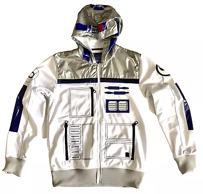 Buy MARC ECKO STAR WARS Men's M LTD ED Hoodie R2-D2 Driver Jacket FULL ZIP 2012 EUC • 76.86£