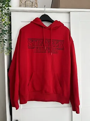 Buy Stranger Things Red Hoodie Size Small (10-12) Netflix • 3£