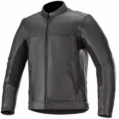 Buy Alpinestars Topanga Leather Jacket - Black • 99.99£