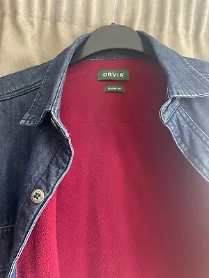Buy Orvis Mens Denim Jacket Large • 30.02£