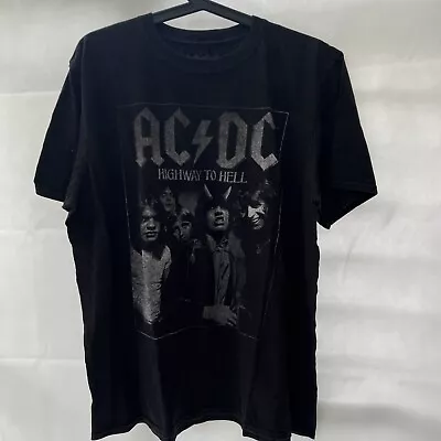 Buy AC/DC Highway To Hell Mens Band T-Shirt Black Size Large • 14.99£