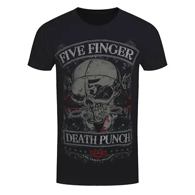 Buy Five Finger Death Punch T-Shirt FFDP Wicked Band Official New Black • 15.95£