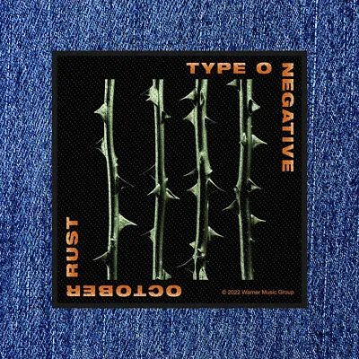 Buy Type O Negative - October Rust (new) Sew On Patch Official Band Merch • 4.75£