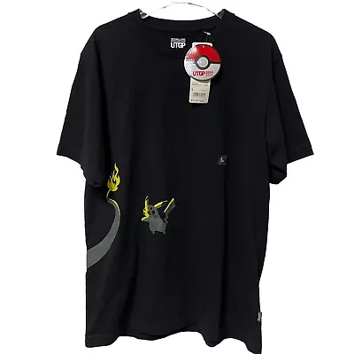 Buy 2019 Pokemon UT Pikachu Charizard T-shirt  JP Limited  L Size Pokémon Rare • 52.10£