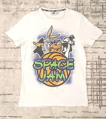 Buy SPACE JAM 🏀 Ladies Teens T-shirt, 100% Cotton - Medium - Excellent Condition! • 0.99£