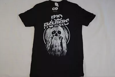 Buy Foo Fighters Globe Skull Logo T Shirt New Official Band Group • 10.99£