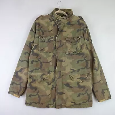 Buy Urban Spirit Camouflage Jacket Mens Medium 100% Cotton Utility Jacket • 18.97£