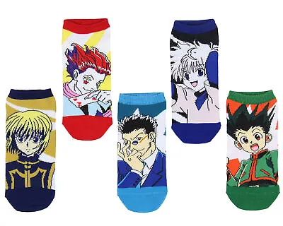 Buy Hunter X Hunter Adult Characters Anime No Show Mix And Match Ankle Socks • 14.20£