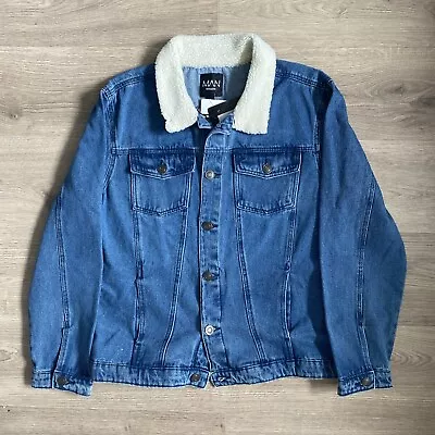 Buy Boohoo Man Denim Jacket, NEW WITH TAGS Size XL • 15£